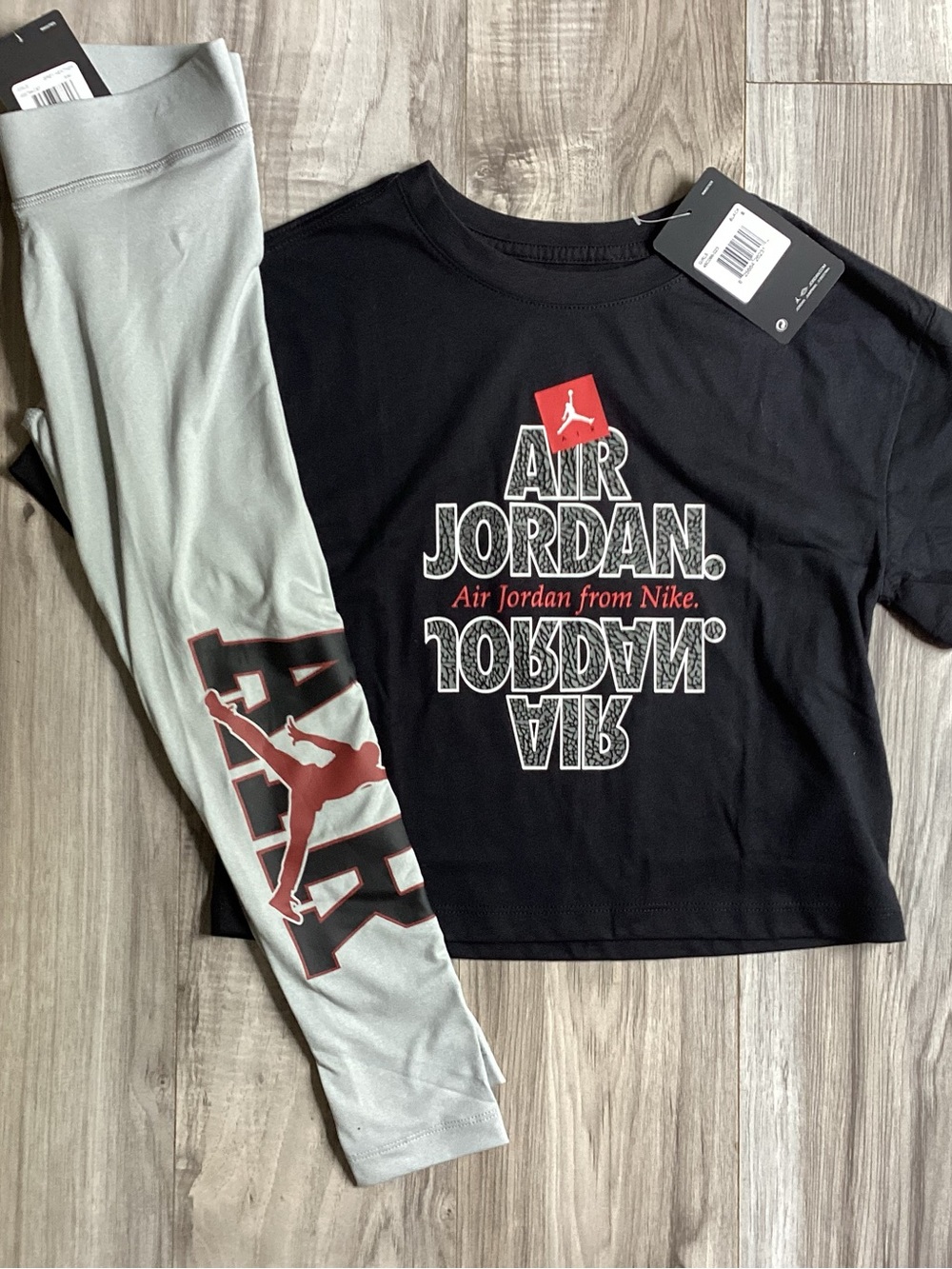 AIR Jordan girls Tee & Leggings outfit size S(NWT) ~FIRM, NO OFFERS~